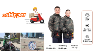 Áo điều hòa cho shipper