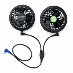2 quạt kito 22v kèm dây nối