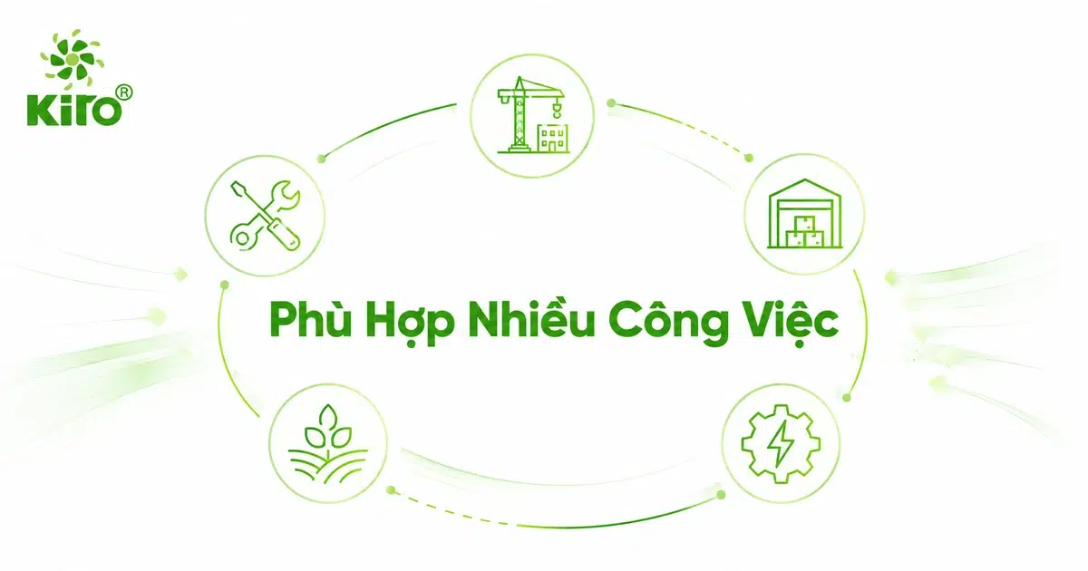 Áo điều hòa KITO phù hợp với nhiều nhóm công việc