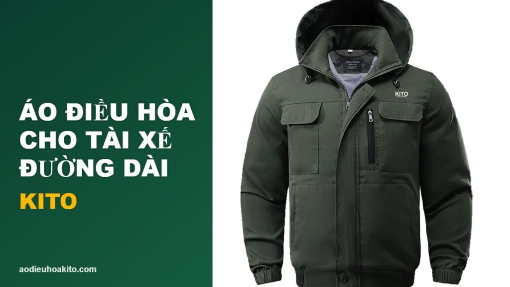 Áo điều hòa cho tài xế xe tải, xe khách đường dài KITO KT04