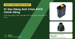 Đăng Anh chọn áo điều hòa KITO chính hãng