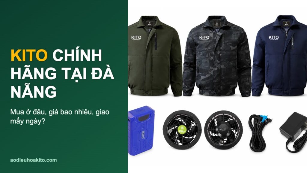 áo điều hòa kito đà nẵng chính hãng
