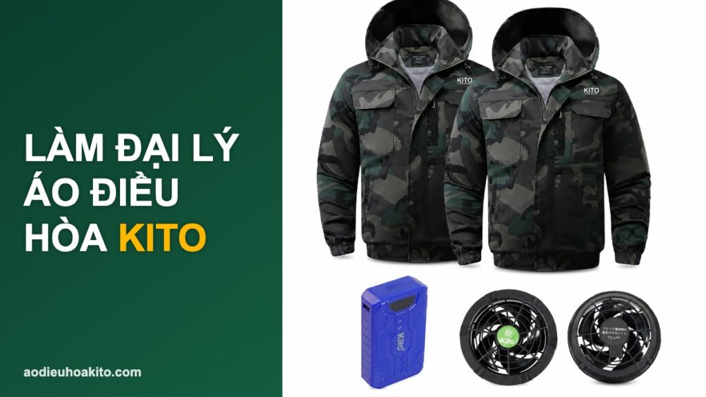 Làm đại lý áo điều hòa KITO chính hãng - hợp tác phân phối toàn quốc