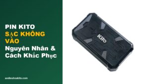 Pin áo điều hòa KITO sạc không vào - nguyên nhân và cách khắc phục